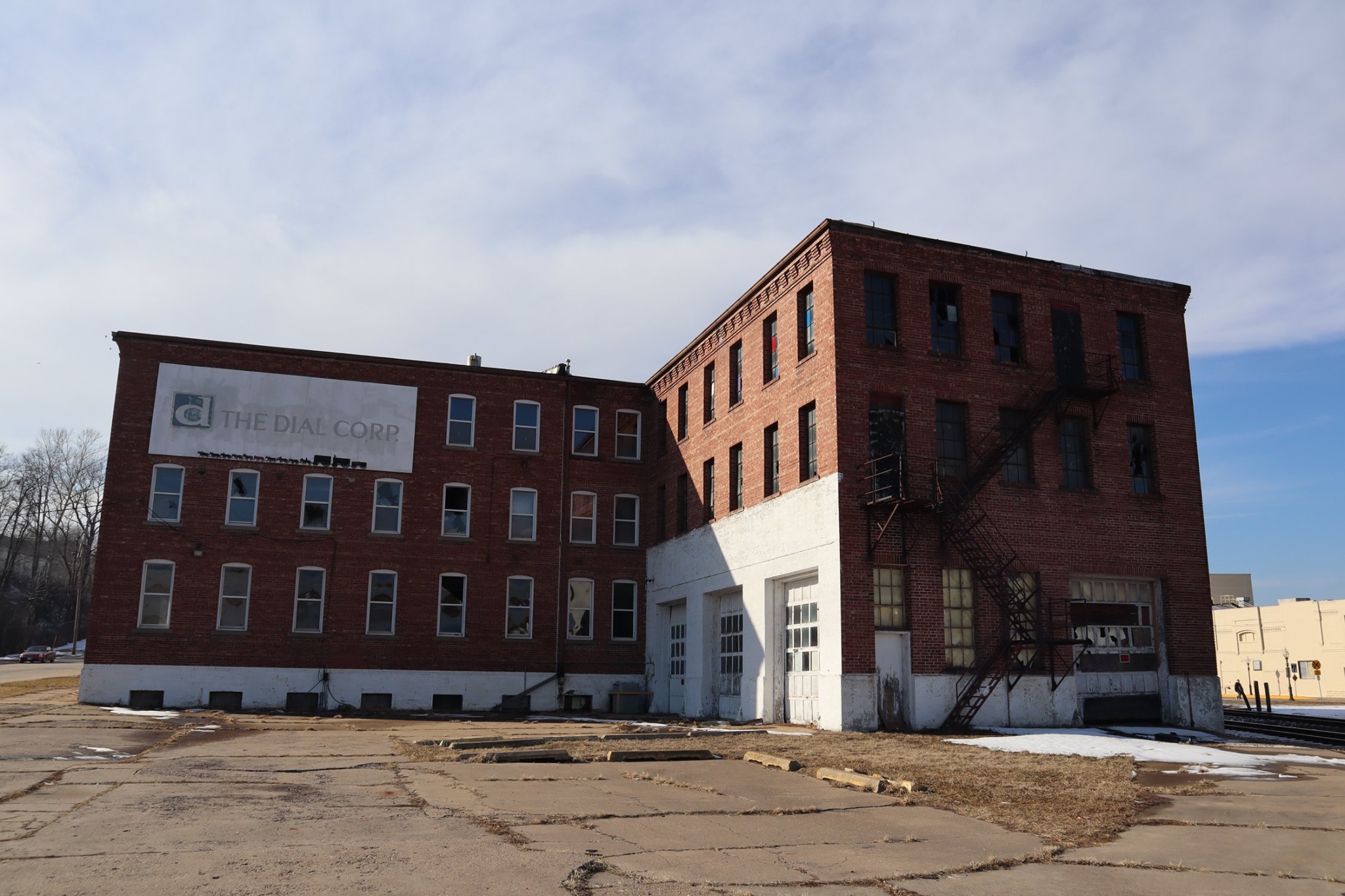 old brick building